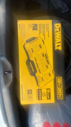 12v/ 20v/ 60V MAX* Multiport Simultaneous Fast Charger
