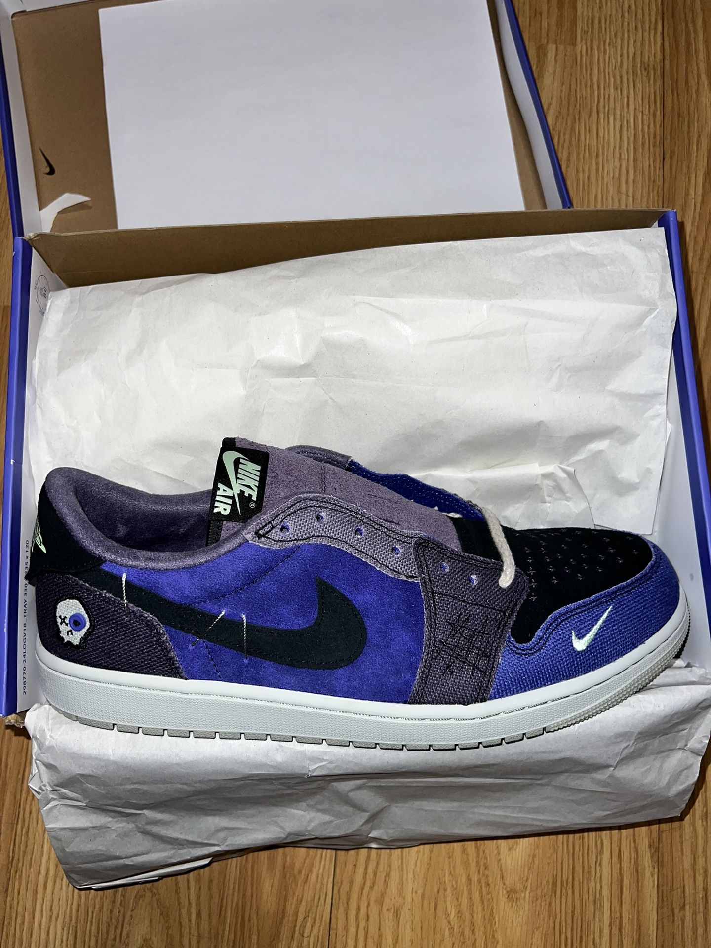 BRAND NEW NIKE AIR JORDAN RETRO 1 LOW OG ZION WILLIAMS VOODOO ALTERNATE SIZE 13 $225