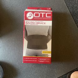 OTC Back Brace, Lower Back Heavy Duty Adjustable Support