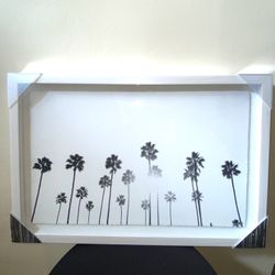 white frame decor