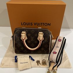 100% Auth Louis Vuitton Speedy 20