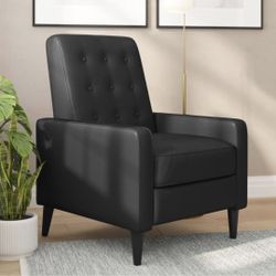 Black Recliner Sofa 