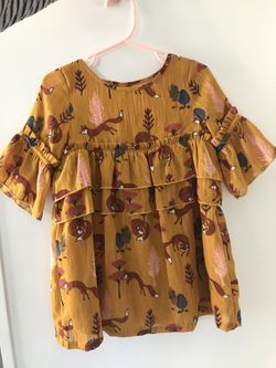 Toddler girl dress Thanksgiving Fall