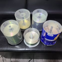 BLANK CD and DVD's