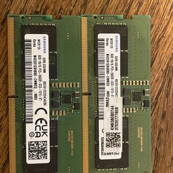 SODIMM DDR5 16gb - 2 sticks