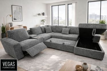 U-shape-Sectional Power Recliners