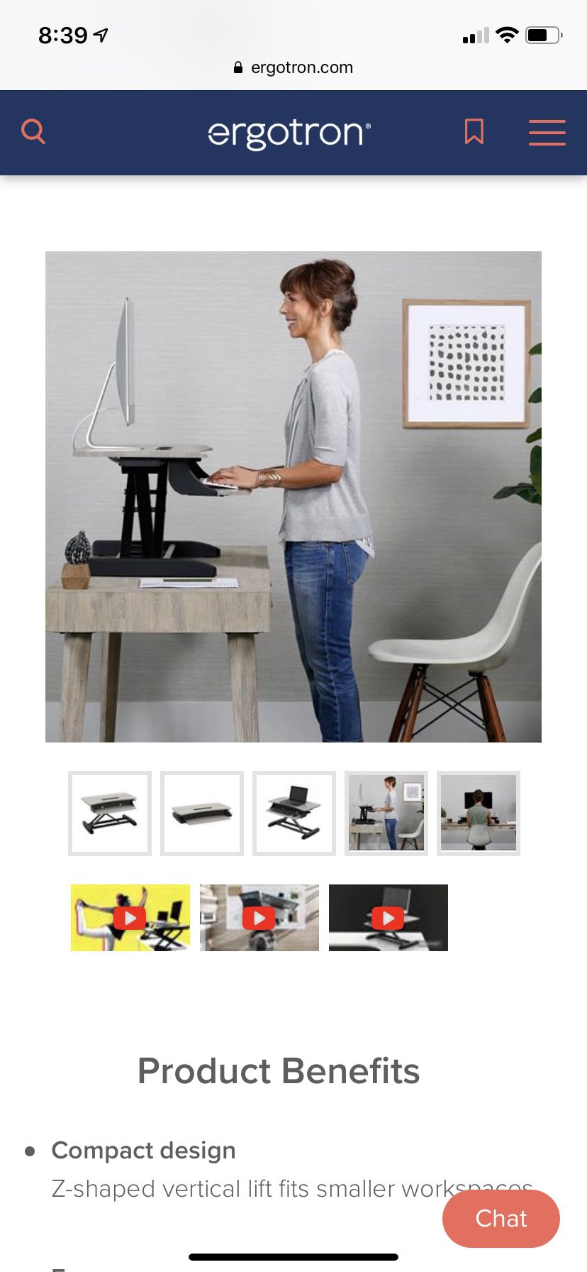 Sit-stand desk stand