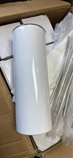 Stainless steel in while color tumblers