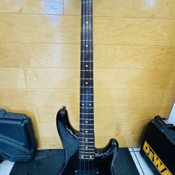 Black Ibanez RB850 Roadstar II 4-String Bass Guitar Made In Japan!