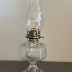 antique Eagle oil lamp 20” Tall 