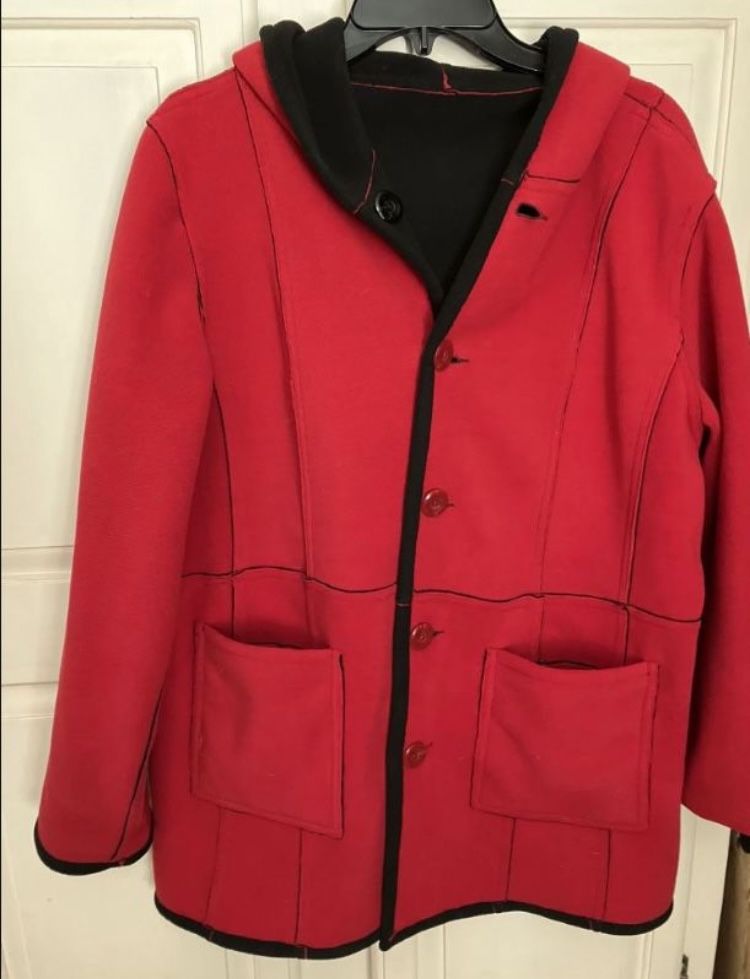 Hooded Reversible Jacket