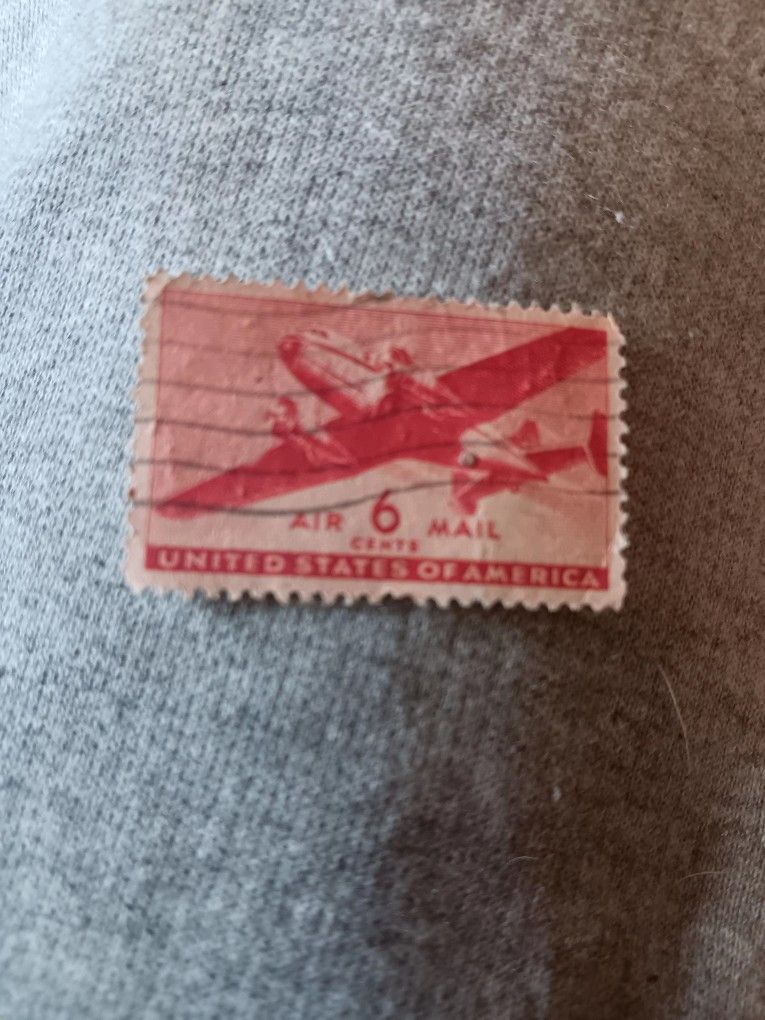 6 cent Air Mail Stamp