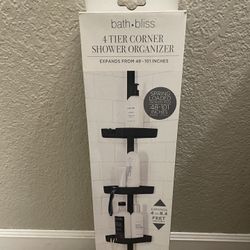 4 Tier Corner Shower Organizer