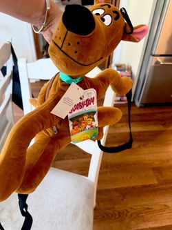 Scooby-Doo Plush Backpack with Tags