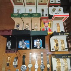 ALL 30 Vintage Watches Collection 80's and up from parents estate.  Selling as a lot.. All we're working at one time and now need batteries from sitti