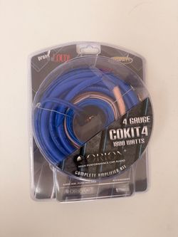Orion 4 Gauge Amplifier Kit