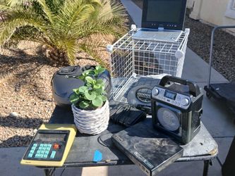 table of electronics and things all for $35