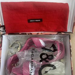 Pink Luxury  Heels Size 8 (40)