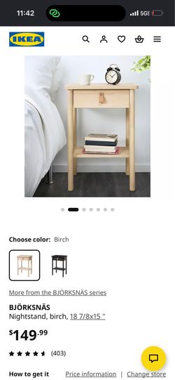 IKEA BJÖRKSNÄS Nightstand.