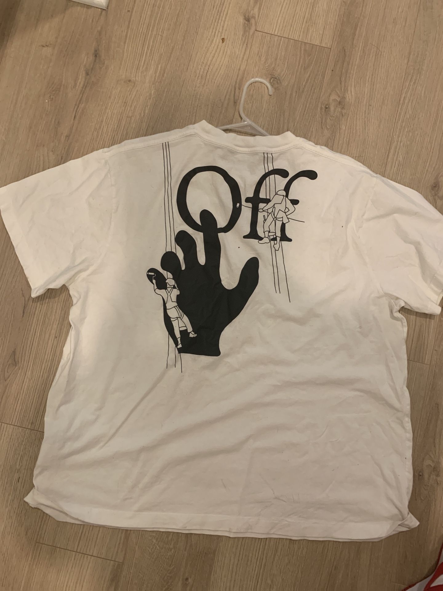 Off White Hand Printer Shirt 