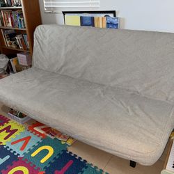 Beige IKEA Futon