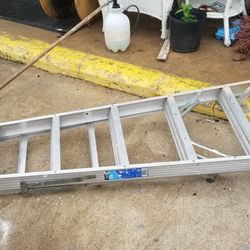 8 Foot Werner Ladder Aluminum 