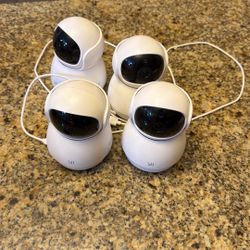 YI Home Security Cameras - WiFi Indoor Surveillance System 4 Pack