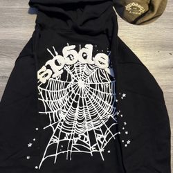 black oreo spider hoodie