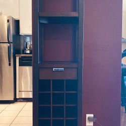 Crate and Barrel Madison Wine Tower/Rack