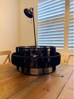 Bohemian style light fixture
