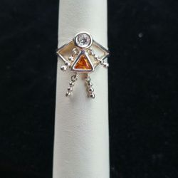 November Birthstone Girl -.925 size 7