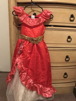 Elena dress Original from the Disney store size 7/8