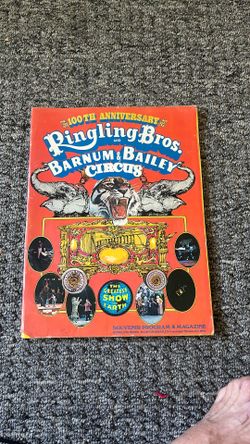 2 programs Ringling Bros. And Barnum & Bailey Circus Programs
