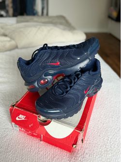 Nike Air Max Plus Tn - Midnight Navy/Chilling Red 8W -6.5Y