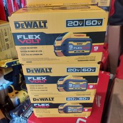 New Dewalt FLEXVOLT 9.0 Battery 20V 60V 