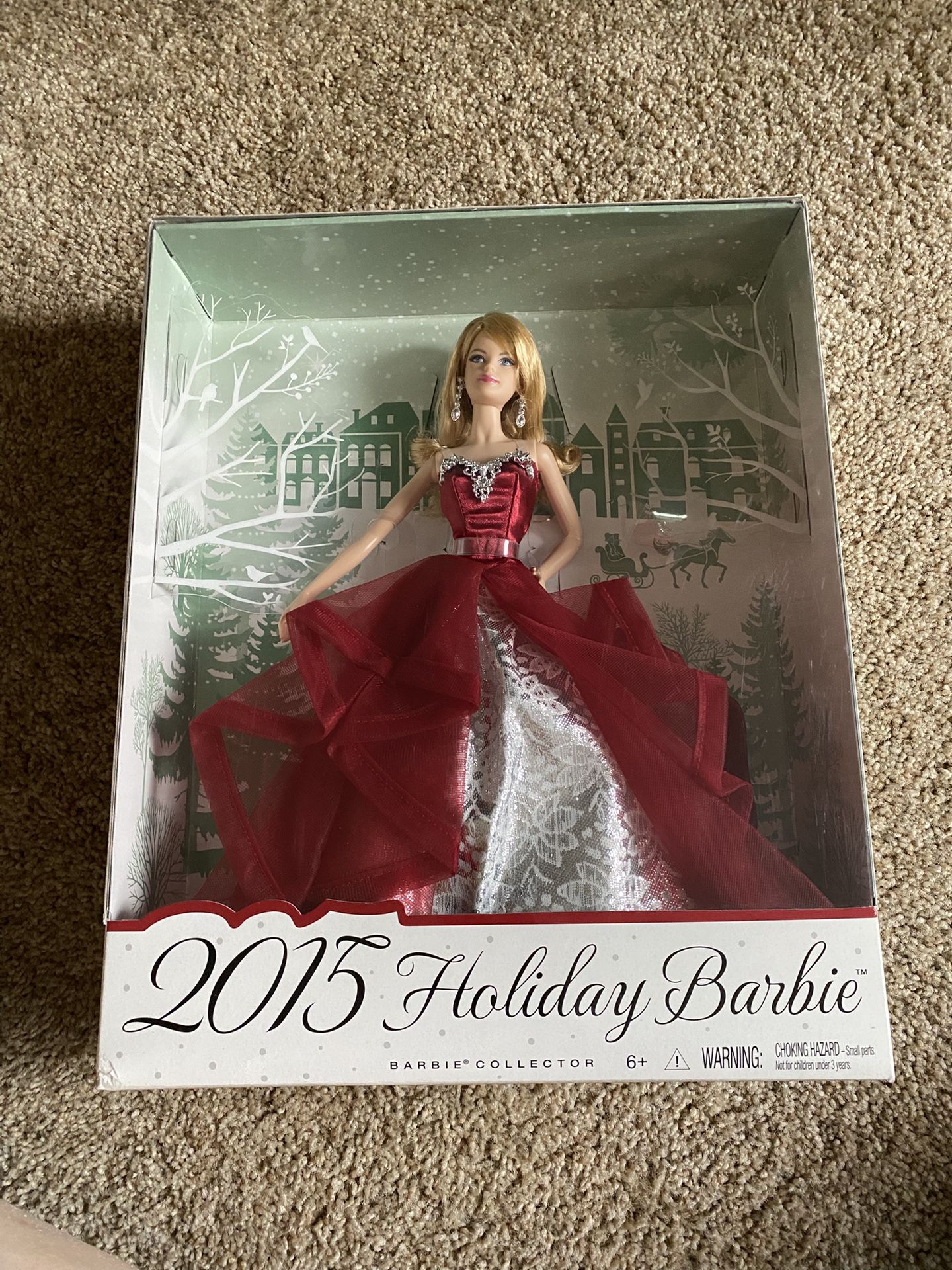 New-In-Box 2015 Holiday Barbie