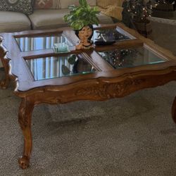 Solid Wood Coffee Table 