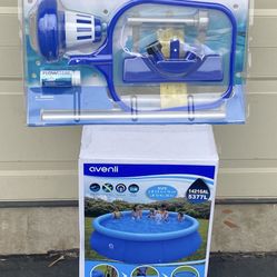 Brand New 12ft Swimming Pool With Floating Filter For $145 