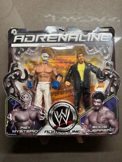 WWE Adrenaline Rey Mysterio & Eddie Guerrero Action Figures