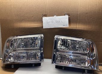 OH170 Fit 05-07 Ford F250/350/450/550 Super Duty Headlight Pair
