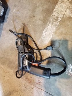 Drill old black and decker