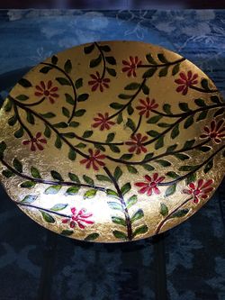 Holiday Decoration Plate Bowl - Pier 1