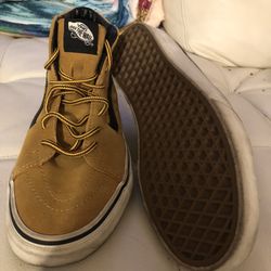 Men’s suede vans high top size 7
