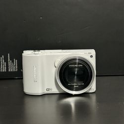 White Samsung WB250F Digital Camera 