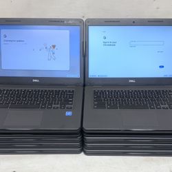 Dell Chromebook 3400 P101G 14" Celeron N4000 1.10GHz 4GB RAM 16GB SSD lot 20  pc