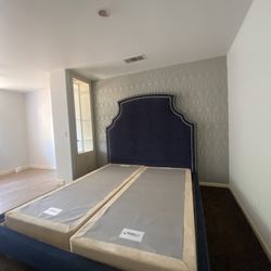 King Size Bedframe/ Headboard 