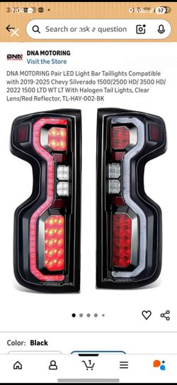 Chevy Silverado Taillights