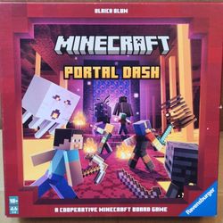 Minecraft Portal Dash - Board Game - NIB