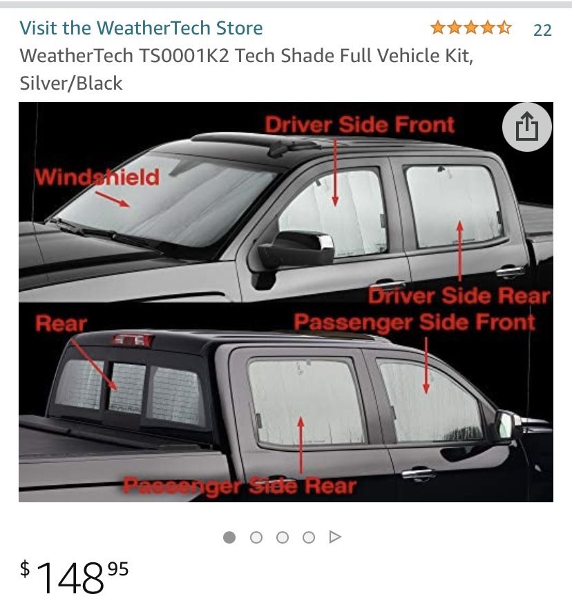 WeatherTech Window Shades