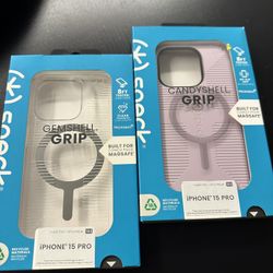 Speck Clear iPhone 15 Pro Case - Slim, Built for MagSafe, Drop Protection Grip - Scratch Resistant